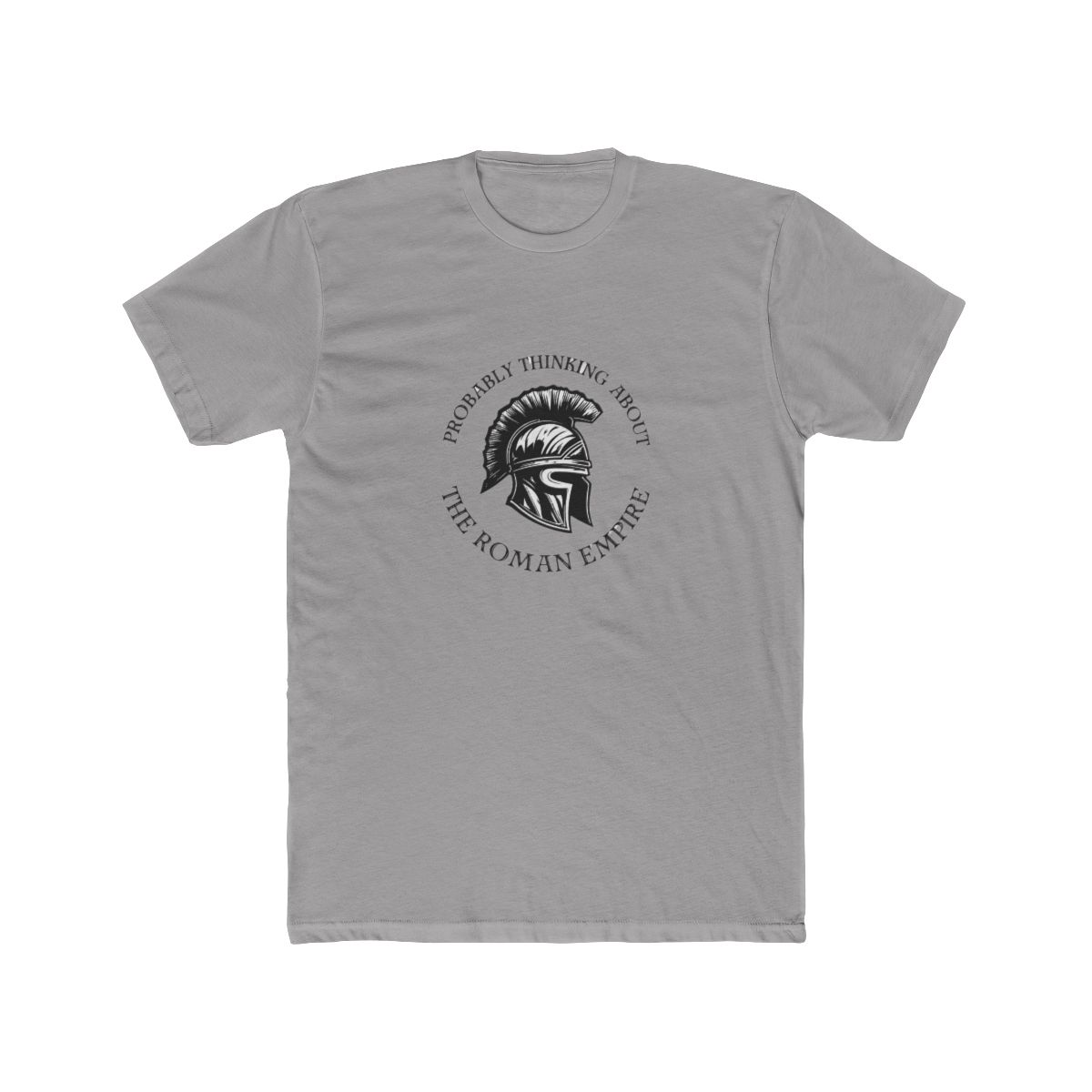 Roman Helmet "Probably Thinking About the Roman Empire" Green T-Shirt - Official t-shirts merchandise
