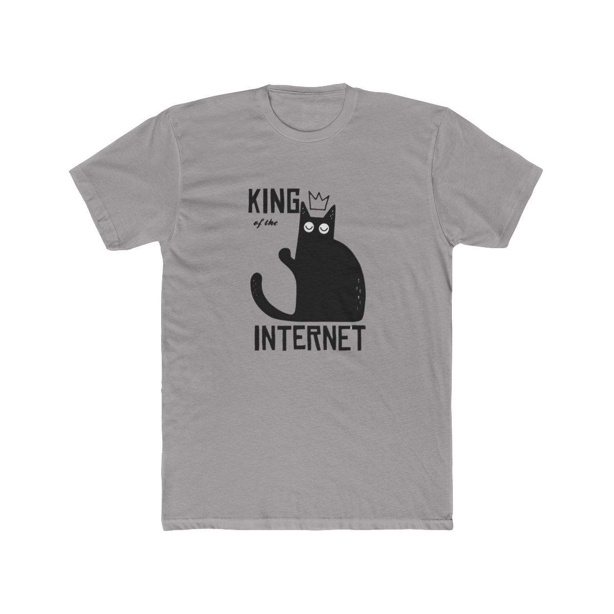 funny cat – Cat is the king of the Internet T Shirt - Official t-shirts merchandise