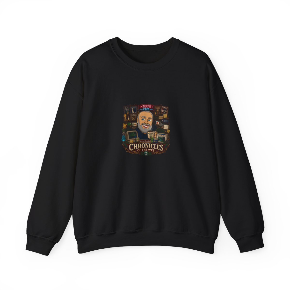 Internet Historian "Chronicles of the Web" Crewneck